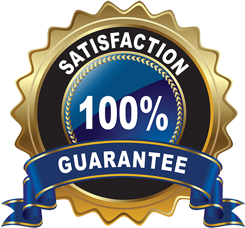 100% Satisfaction Guaranteed